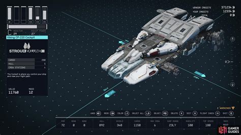 starfield cockpit locations.